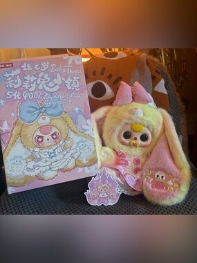 NEW! 600% Collectible Baby Three Lily Rabbit Town Generation 5 Blind Box